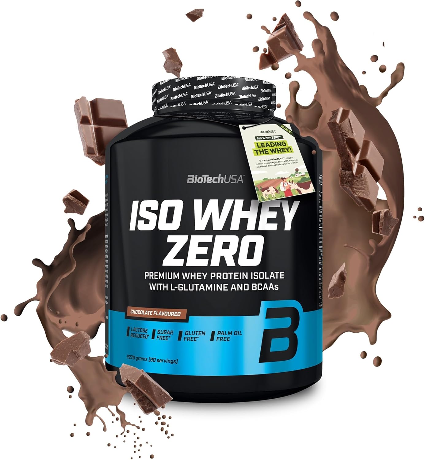 💪 ISO Whey Zero 2270g – Protéine Musculation | Chocolate & Vanilla 🇲🇦