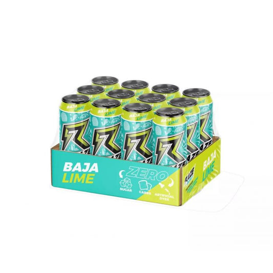 Raze Energy Boja Lime – Sugar Free – 12 x 473ml Pack | Energy &amp; Performance
