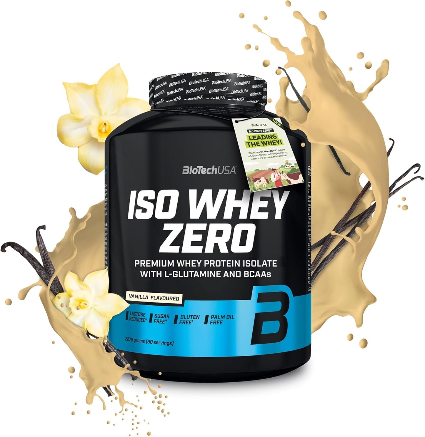💪 ISO Whey Zero 2270g – Protéine Musculation | Chocolate & Vanilla 🇲🇦