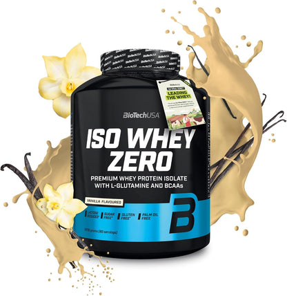 💪 ISO Whey Zero 2270g – Protéine Musculation | Chocolate & Vanilla 🇲🇦